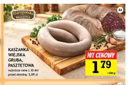 Gram Market Kaszanka wiejska gruba Staropolska Masarnia oferta