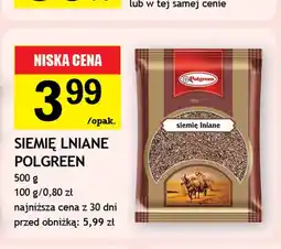 Gram Market Siemię lniane Polgreen oferta