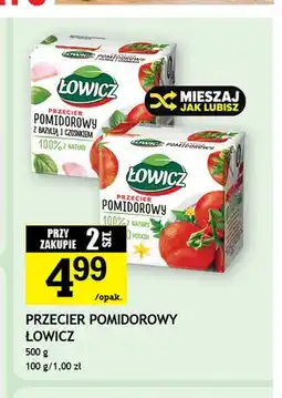 Gram Market Przecier pomidorowy z bazylią i czosnkiem Łowicz oferta