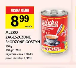 Gram Market Mleko zagęszczone słodzone Gostyń oferta