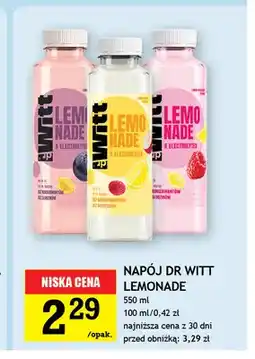 Gram Market Napój Dr Witt Lemonade oferta