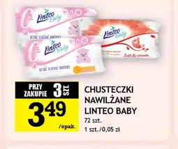 Gram Market Chusteczki nawilżane Linteo Baby oferta