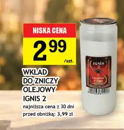 Gram Market Wkład do zniczy olejowy Ignis 2 oferta