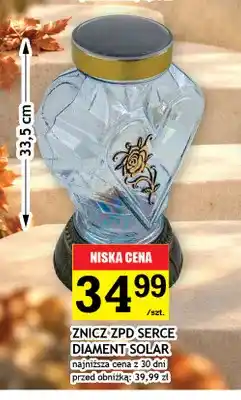 Gram Market Znicz Zpd serce Diament solar oferta