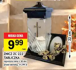 Gram Market Znicz Zc 222 tabliczka oferta