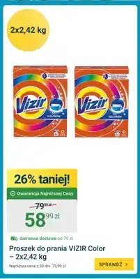 ERLI Proszek do prania Vizir Color 2-pak oferta