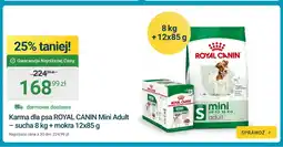 ERLI Karma dla psa Royal Canin Mini Adult – sucha 8 kg + mokra 12x85 g oferta