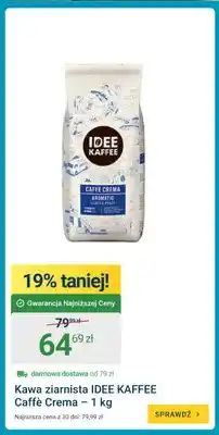 ERLI Kawa ziarnista Idee Kaffee Caffè Crema oferta
