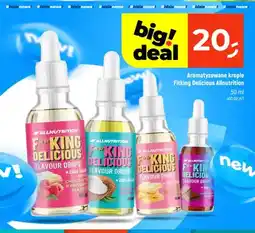 Dealz Aromatyzowane krople Fitking Delicious Allnutrition White Chocolate oferta