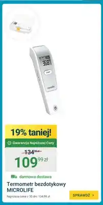 ERLI Termometr bezdotykowy Microlife oferta