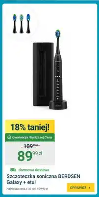 ERLI Szczoteczka soniczna Berdsen Galaxy + etui oferta