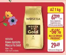 ALDI Kawa ziarnista Mocca Fix Gold Woseba oferta