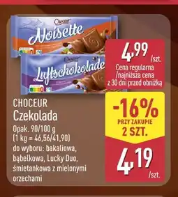 ALDI Czekolada bakaliowa Choceur oferta