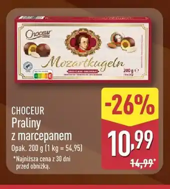 Praliny z marcepanem Mozartkugeln Choceur
