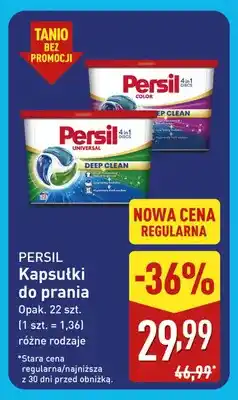 ALDI Kapsułki do prania Persil oferta