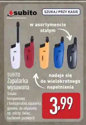 ALDI Zapalarka wysuwana Subito oferta