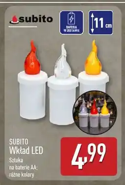 ALDI Wkład LED na baterie Aa Subito oferta