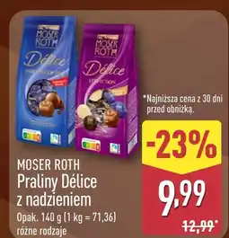 ALDI Praliny Moser Roth oferta