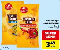 Carrefour Tortilla chips Sensation oferta