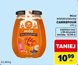 Carrefour Miód wielokwiatowy Carrefour oferta