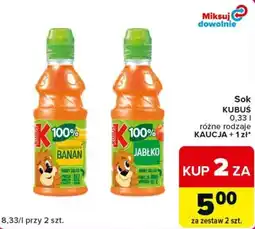 Carrefour Sok KUBUS 100% JABŁKO oferta