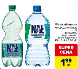 Carrefour Woda mineralna NAŁĘCZOWIANKA oferta
