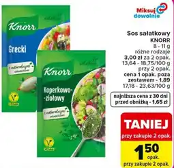 Carrefour Sos sałatkowy KNORR oferta