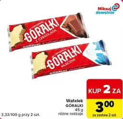 Carrefour Wafelek GÓRALKI oferta