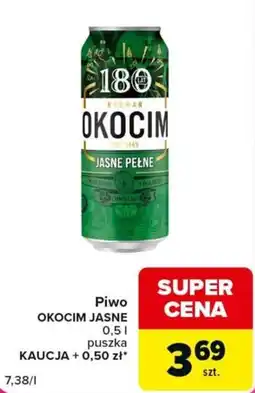 Carrefour Piwo OKOCIM JASNE oferta