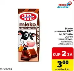 Carrefour Mleko Czekoladowe MLEKOVITA oferta