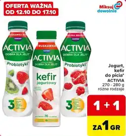 Carrefour Jogurt, kefir do picia* ACTIVIA oferta