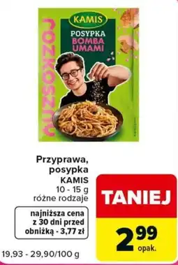 Carrefour Przyprawa, posypka KAMIS oferta
