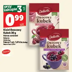 Topaz Express Kisiel Owocowy Kubek Delecta oferta