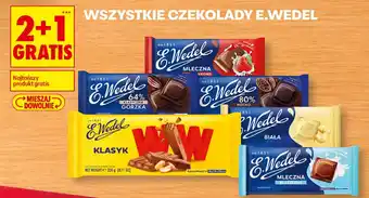Biedronka Czekolady E.Wedel oferta