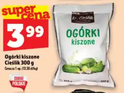 Topaz Express Ogórki kiszone Cieślik oferta