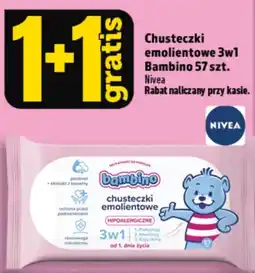 Topaz Express Chusteczki emolientowe 3w1 Bambino oferta