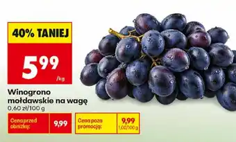 Biedronka Winogrono mołdawskie oferta