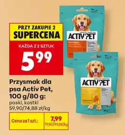 Biedronka Przysmak dla psa Activ Pet oferta