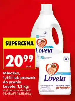 Biedronka Mleczko do prania Lovela oferta