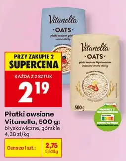 Biedronka Płatki owsiane Vitanella oferta