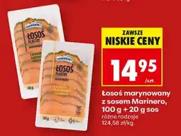 Biedronka Łosoś Plastry Marinero oferta