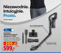 Lidl SILVERCREST Akumulatorowy odkurzacz cyklonowy 2 w 1, 400 W oferta