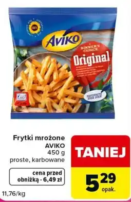 Carrefour Frytki mrożone AVIKO oferta