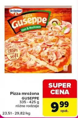 Carrefour Pizza mrożona GUSEPPE oferta