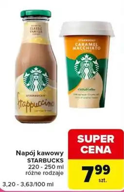 Carrefour Napój kawowy Starbucks oferta
