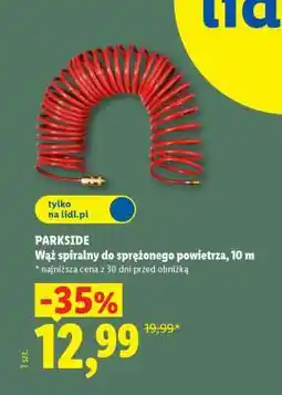 Lidl PARKSIDE Wąż spiralny do sprężonego powietrza, 10 m oferta
