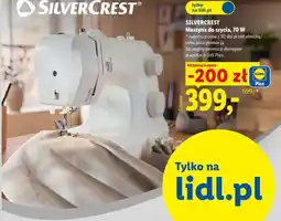 Lidl SILVERCREST Maszyna do szycia, 70 W oferta