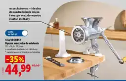 Lidl SILVERCREST Ręczna maszynka do mielenia oferta