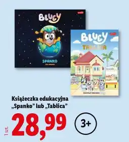 Lidl Książeczka edukacyjna „Spanko” lub „Tablica” oferta