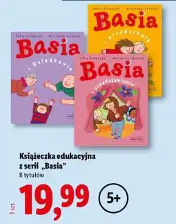 Lidl Książeczka edukacyjna z serii „Basia” oferta